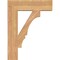 Ekena Millwork Balboa Block Smooth Bracket, Western Red Cedar, 5 1/2"W x 24"D x 32"H BKT06X24X32BOA05SWR - alternate 4